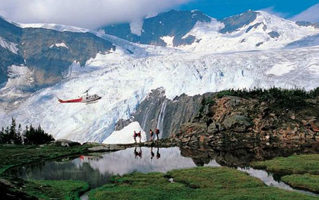 Heli Hiking with Canadian Mountain Holidays